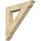 Ekena Millwork Traditional Traditional Rough Sawn Bracket, Douglas Fir, 6"W x 38"D x 38"H BKT06X38X38TRA01RDF - alternate 1